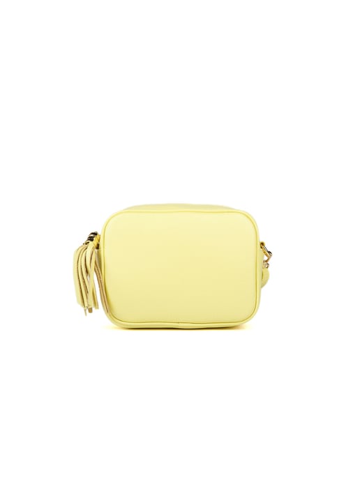 Giulia Monti Schultertasche Zitrone - Image 1