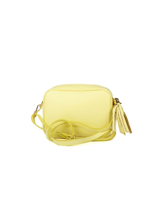 Giulia Monti Schultertasche Zitrone - Image 3