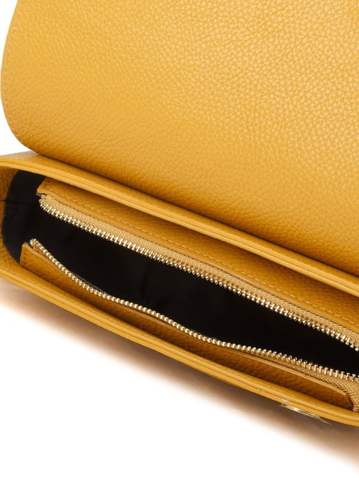 Giulia Monti Schultertasche Senfgelb - Image 4