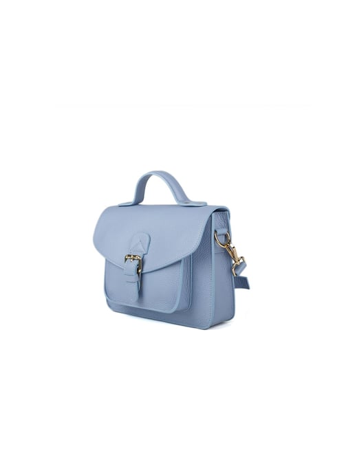 Giulia Monti Schultertasche Himmelblau - Image 2