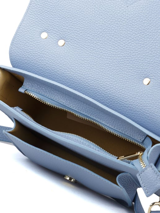 Giulia Monti Schultertasche Himmelblau - Image 4