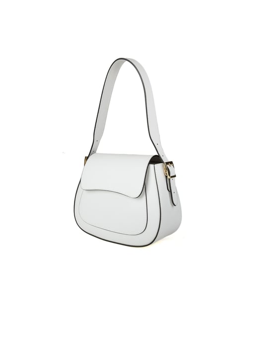 Giulia Monti Schultertasche Weiß - Image 2