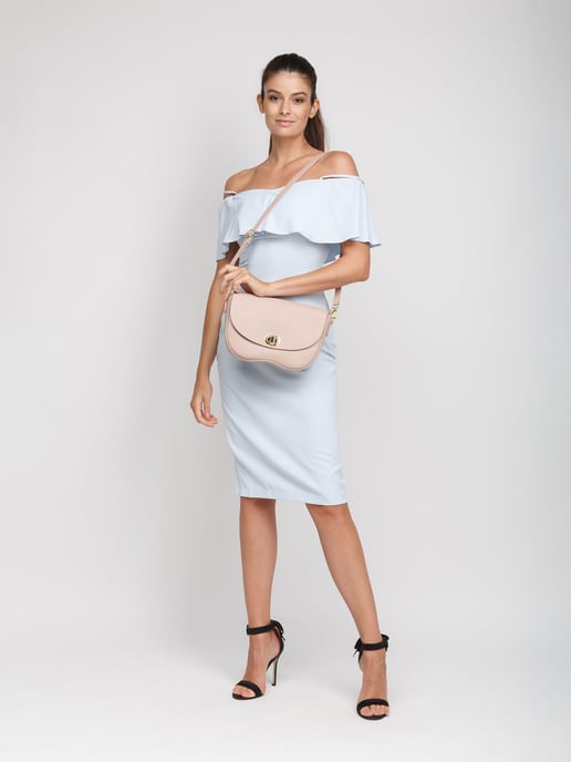 Giulia Monti Schultertasche Nude - Image 5