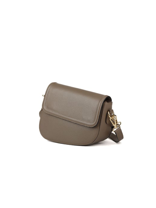 Giulia Monti Schultertasche Taupe - Image 2