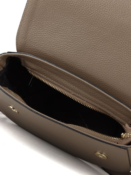 Giulia Monti Schultertasche Taupe - Image 4