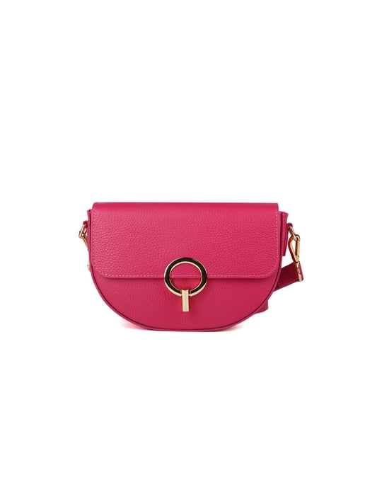 Giulia Monti Schultertasche Fuchsia - Image 1
