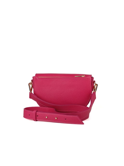 Giulia Monti Schultertasche Fuchsia - Image 3