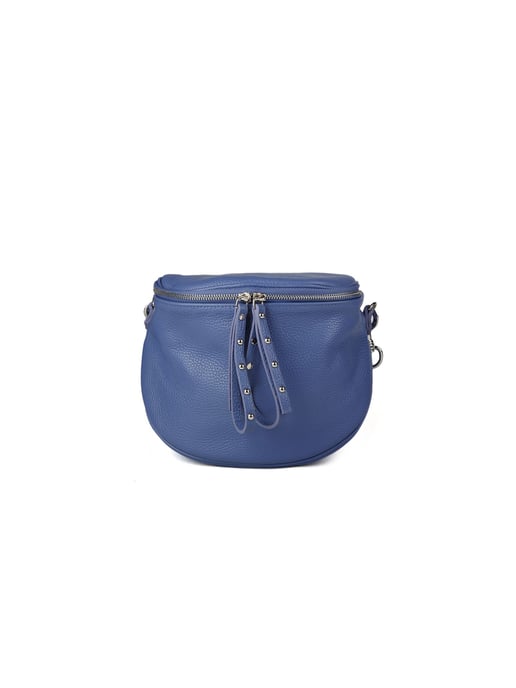 Giulia Monti Schultertasche Kornblumenblau - Image 1