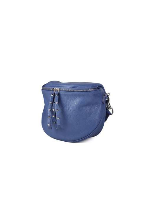 Giulia Monti Schultertasche Kornblumenblau - Image 2