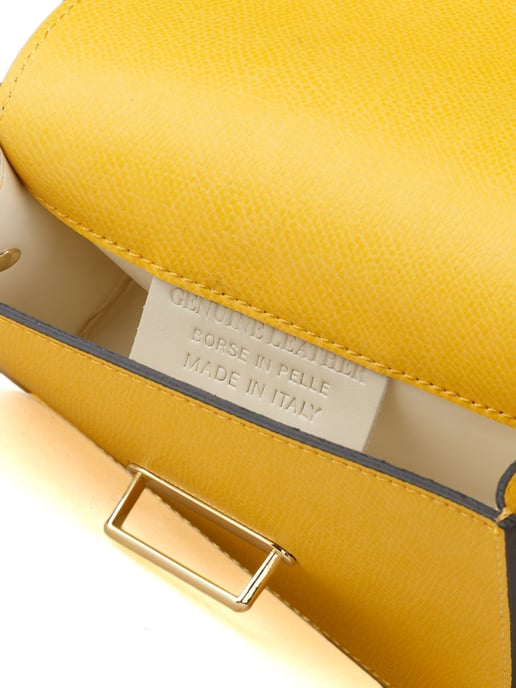 Giulia Monti Schultertasche/Hüfttasche Gelb - Image 4