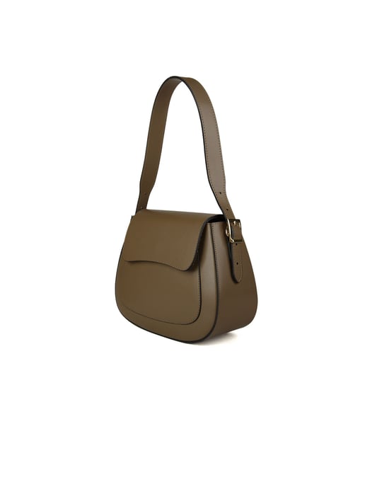 Giulia Monti Schultertasche Taubengrau - Image 2