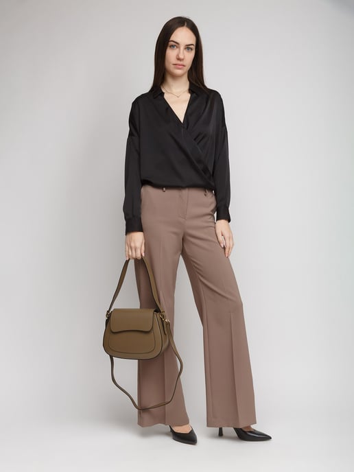 Giulia Monti Schultertasche Taubengrau - Image 5