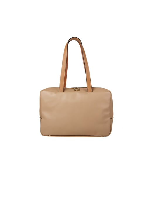 Giulia Monti Schultertasche Petal Hellbraun - Image 1