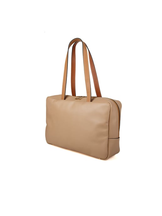 Giulia Monti Schultertasche Petal Hellbraun - Image 2