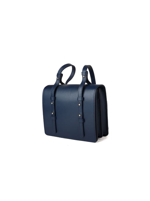 Giulia Monti Schultertasche Dunkelblau - Image 2