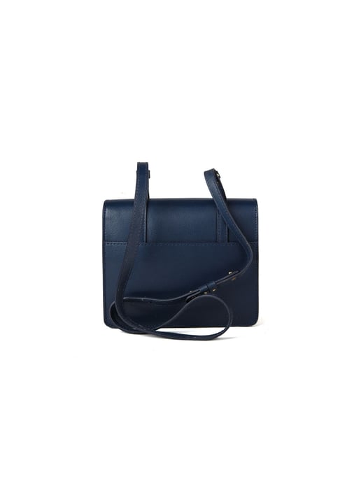 Giulia Monti Schultertasche Dunkelblau - Image 3