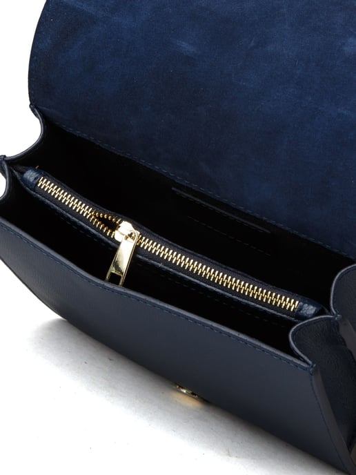 Giulia Monti Schultertasche Dunkelblau - Image 4