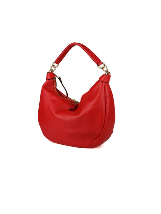 Giulia Monti Schultertasche Klassisches Rot - Image 2