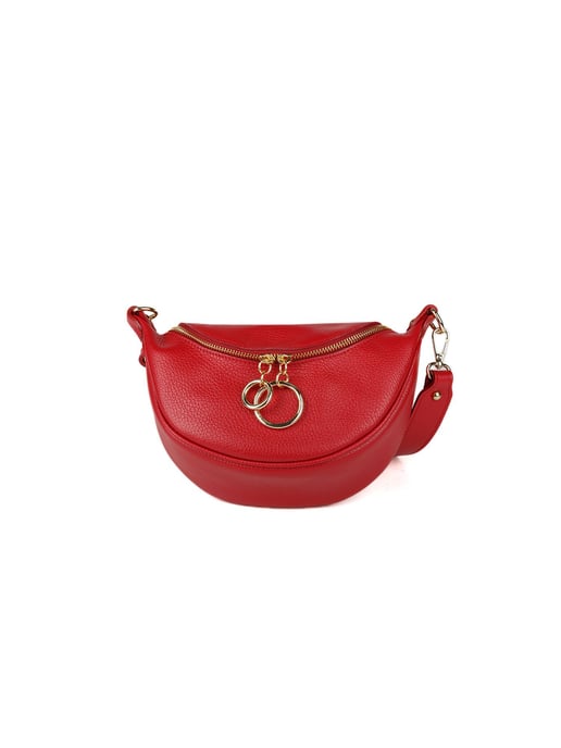 Giulia Monti Schultertasche - Rot - Image 1