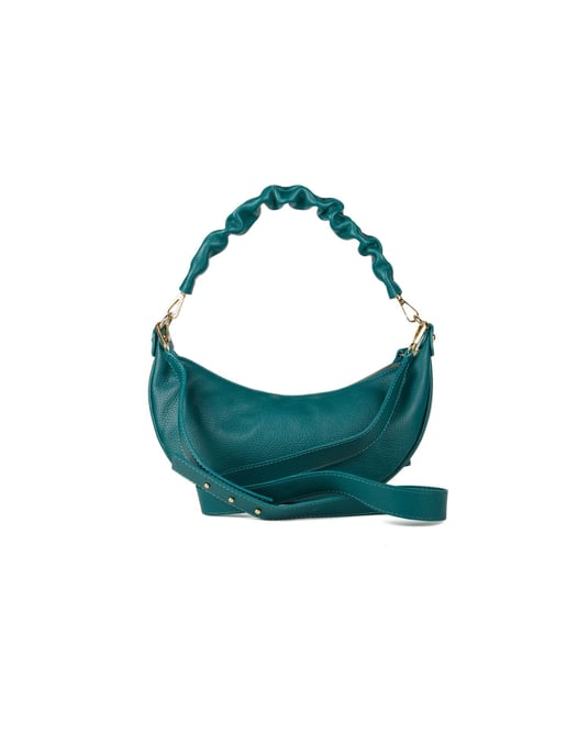Giulia Monti Schultertasche Meeresgrün - Image 3