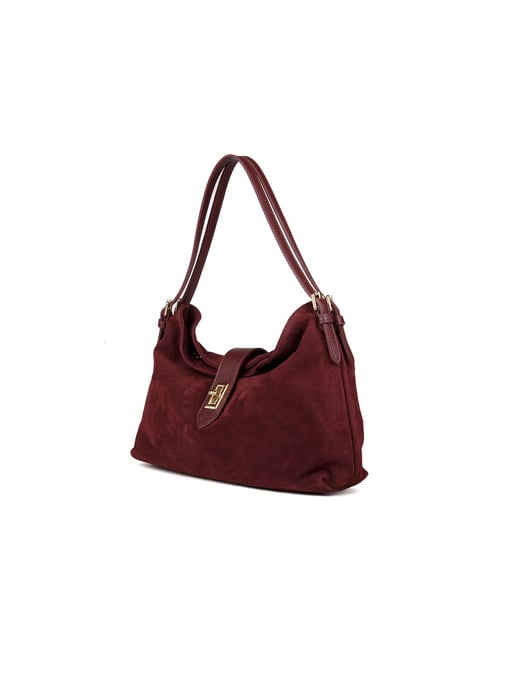 Giulia Monti Schultertasche Bordeaux - Image 2