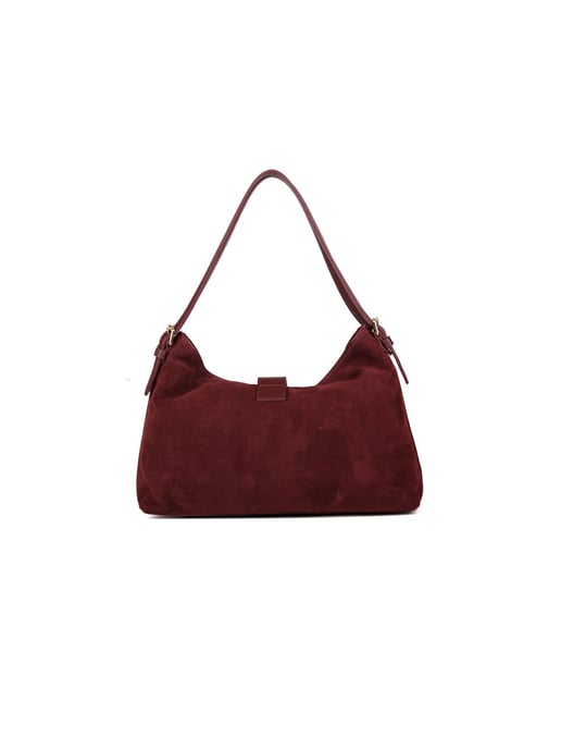 Giulia Monti Schultertasche Bordeaux - Image 3