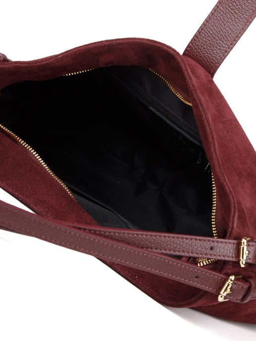 Giulia Monti Schultertasche Bordeaux - Image 4