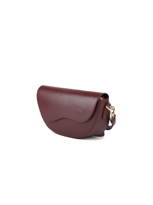 Giulia Monti Schultertasche Bordeaux - Image 2