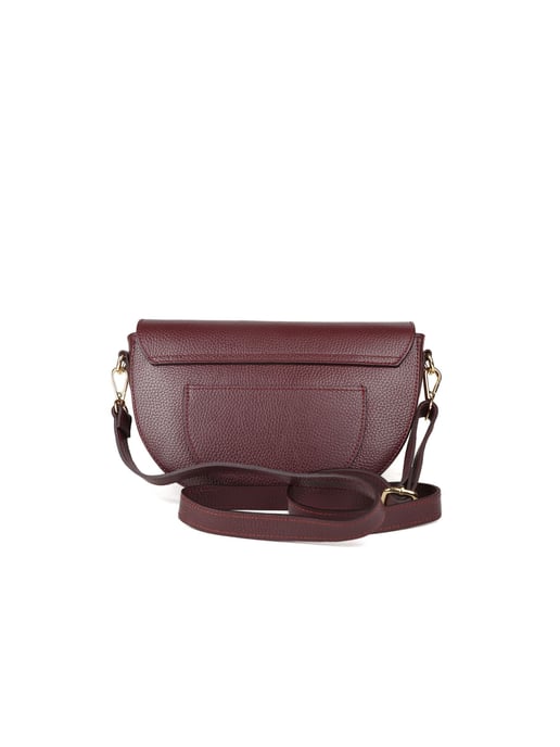 Giulia Monti Schultertasche Bordeaux - Image 3