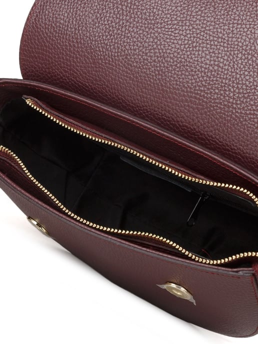 Giulia Monti Schultertasche Bordeaux - Image 4