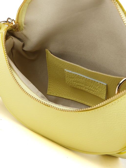 Giulia Monti Schultertasche Zitrone - Image 4