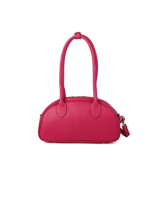Giulia Monti Schultertasche Fuchsia - Image 1
