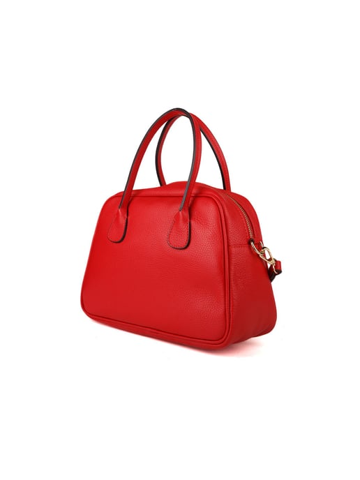Giulia Monti Schultertasche Klassisches Rot - Image 2
