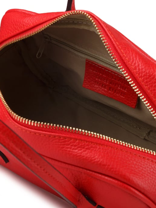 Giulia Monti Schultertasche Klassisches Rot - Image 4