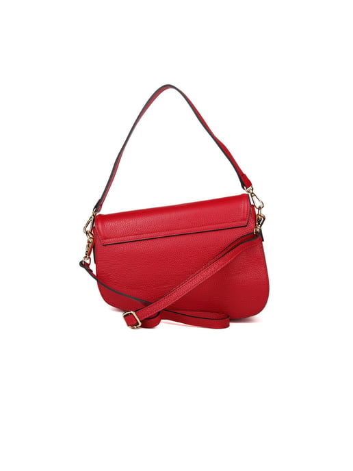 Giulia Monti Schultertasche in Karmesinrot - Image 3