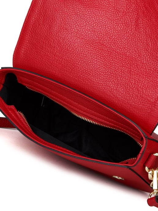 Giulia Monti Schultertasche in Karmesinrot - Image 4