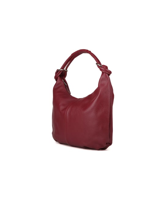 Giulia Monti Schultertasche Bordeaux - Image 2