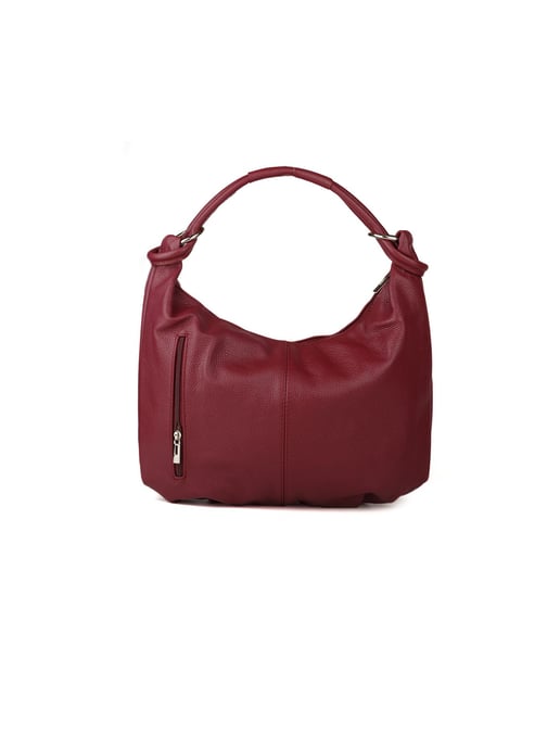 Giulia Monti Schultertasche Bordeaux - Image 3