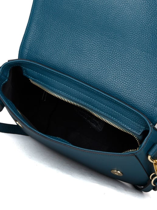 Giulia Monti Schultertasche Dunkeltürkis - Image 4
