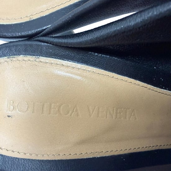 Bottega Veneta Bold Plateau-Mules aus schwarzem Leder - Image 6