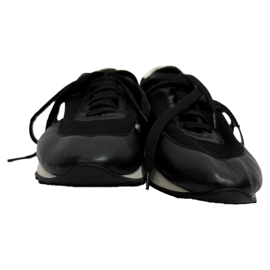The Row Owen Runner Sneaker aus schwarzem Mesh und Leder - Image 2
