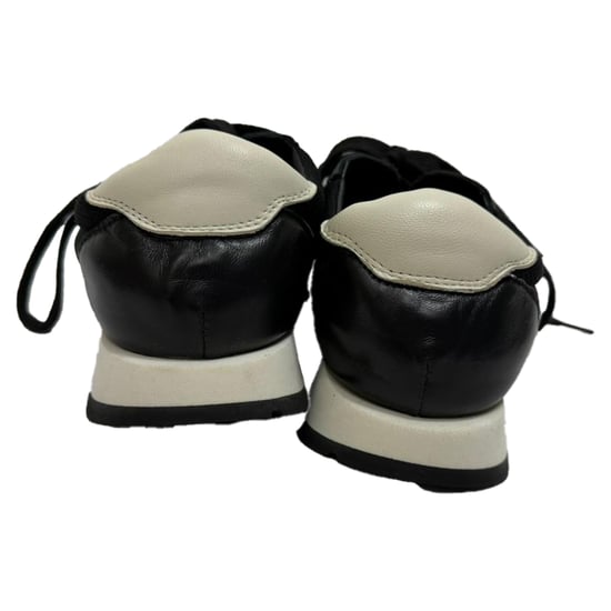 The Row Owen Runner Sneaker aus schwarzem Mesh und Leder - Image 3
