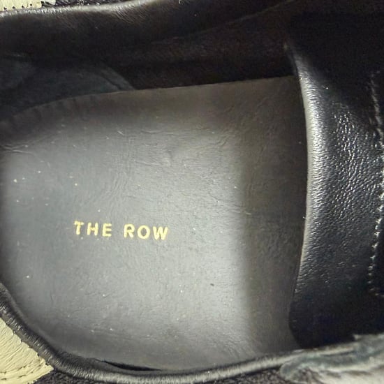 The Row Owen Runner Sneaker aus schwarzem Mesh und Leder - Image 6