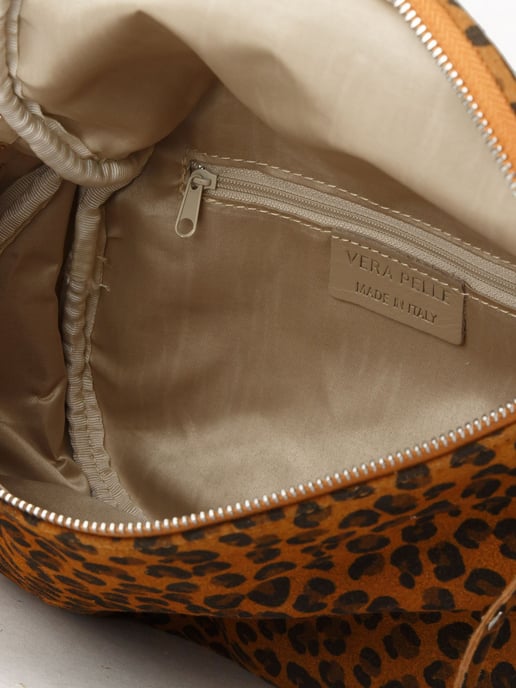 Giulia Monti Schultertasche Leopard - Image 4