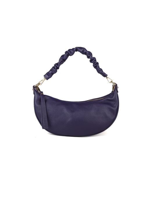 Giulia Monti Schultertasche Dunkellila - Image 1