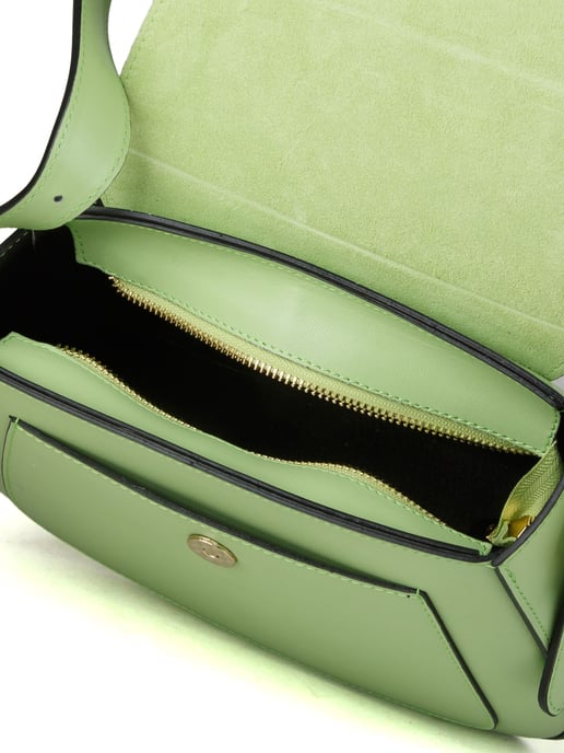 Giulia Monti Schultertasche Hellgrün - Image 4