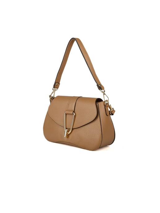 Giulia Monti Schultertasche Camel - Image 2