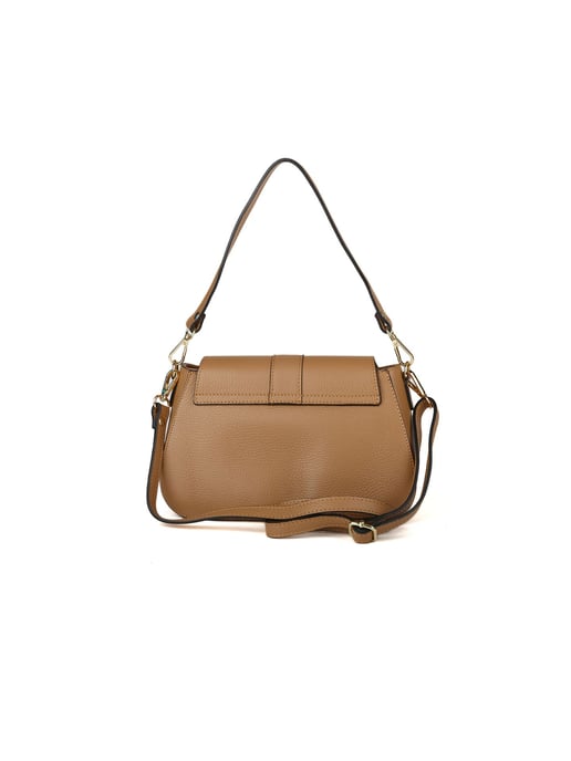 Giulia Monti Schultertasche Camel - Image 3