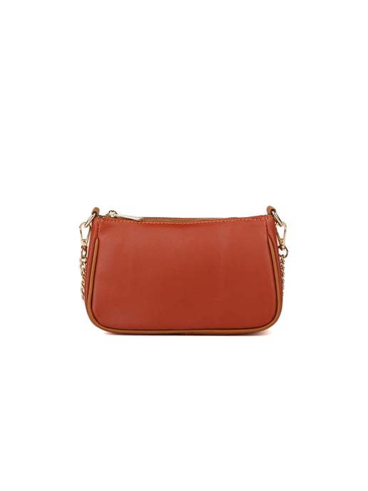 Giulia Monti Schultertasche Goldbraun - Image 1