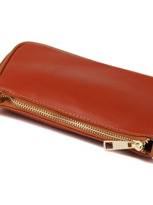 Giulia Monti Schultertasche Goldbraun - Image 4